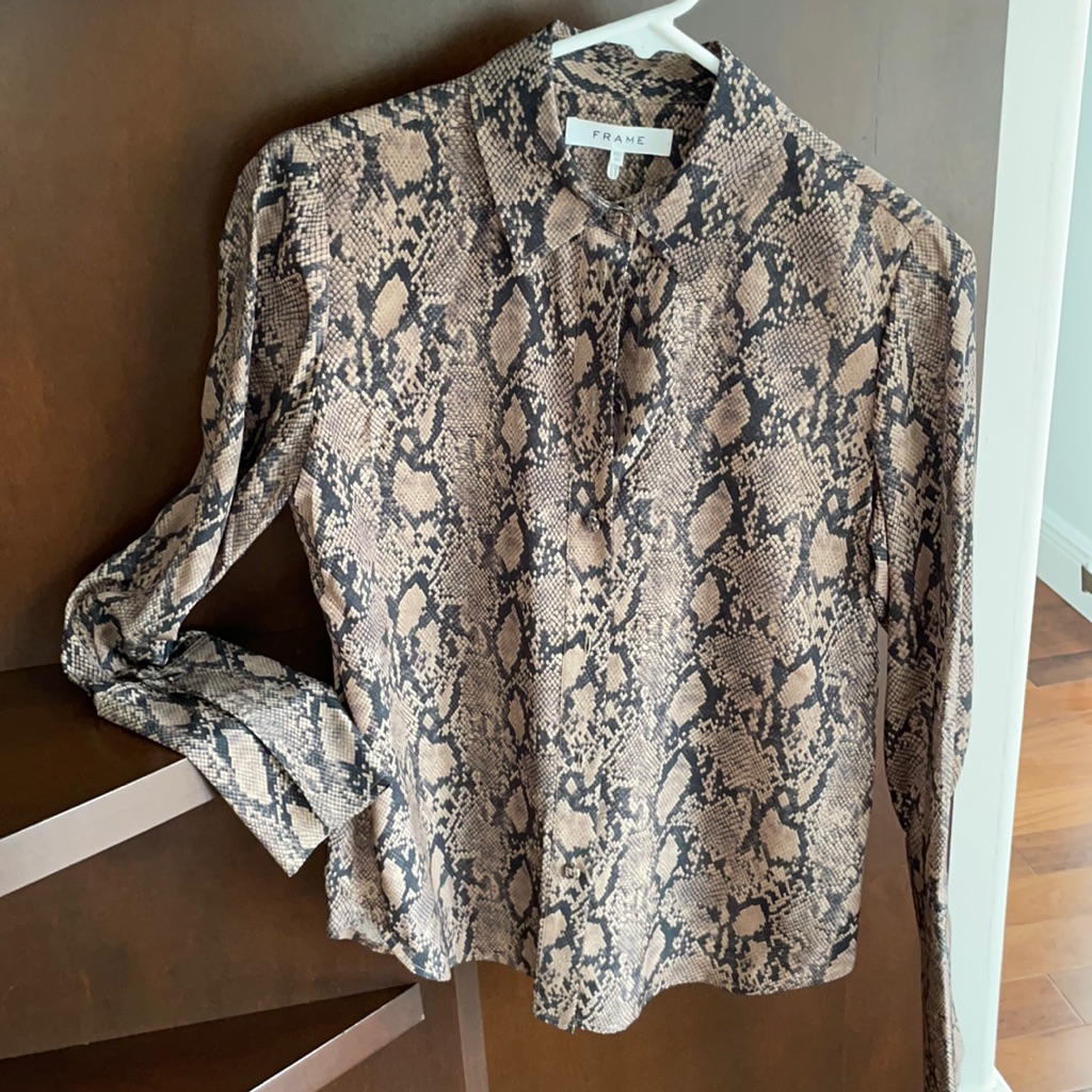 Like New Silk Frame Blouse